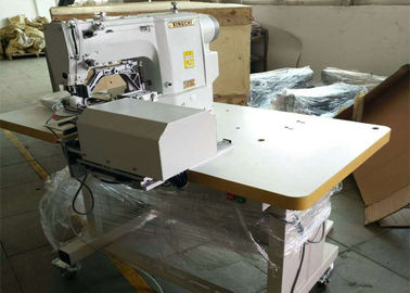 Cina Mesin Jahit Flat Bed 500W, Mesin Jarum Lockstitch Tunggal 0.1 - 12.7mm pemasok