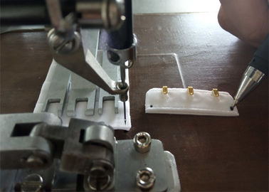 Buckle Pola Mesin Jahit Pakaian Kecepatan Tinggi 20 - 75mm Hook Dan Lebar Mata pemasok