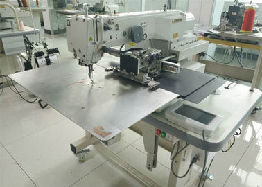 Mesin Jahit Flat Bed 500W, Mesin Jarum Lockstitch Tunggal 0.1 - 12.7mm pemasok