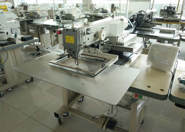 Mesin Jahit Flat Bed 500W, Mesin Jarum Lockstitch Tunggal 0.1 - 12.7mm pemasok