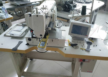 Satu Jarum Silinder Lengan Mesin Jahit Industri Layar LED yang Dapat Diprogram pemasok